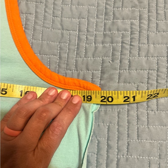 Free People Racerback workout 🏋️ yoga 🧘 tank size small bright turquoise - Picture 7 of 7